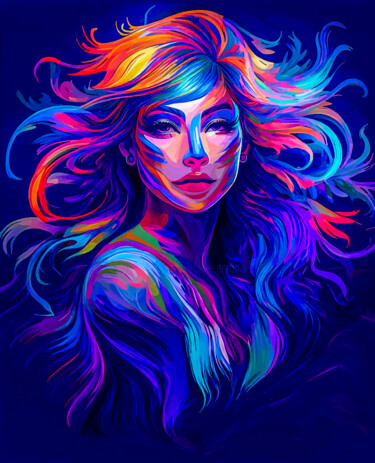 Femme de couleurs