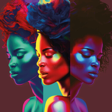 Femmes de couleur vive