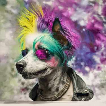 Chien punk